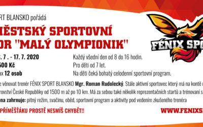 Letní příměstský sportovní tábor „Malý Olympionik“